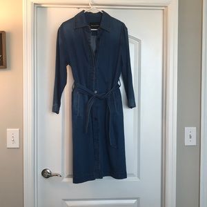 Denim Who What Wear trench OR dress